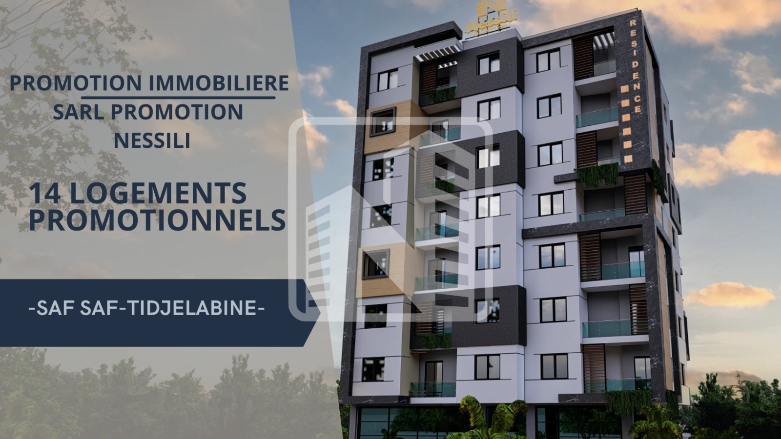 Résidence Khadidja de 14 logements promotionnels